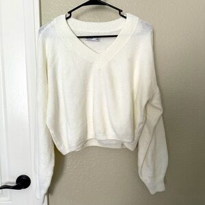 Hollister crop sweater